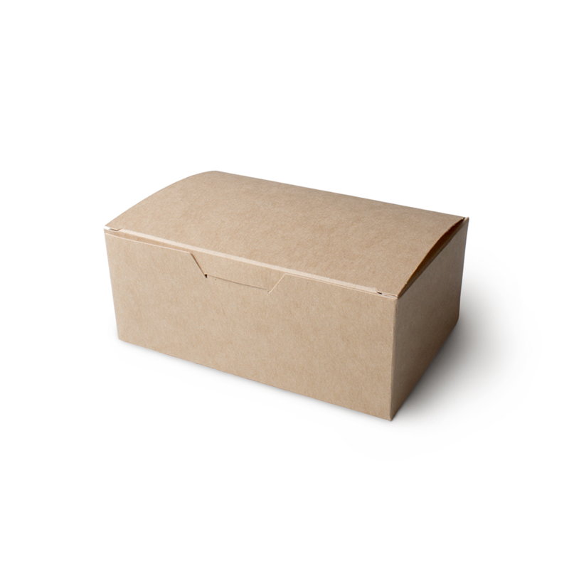 Упаковка ECO FAST FOOD BOX L, 150х91х70, Крафт 500шт/кор