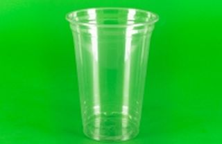 Стакан 400 мл. прозрачный ПЭТ- шейкер (К1000,Ф50)