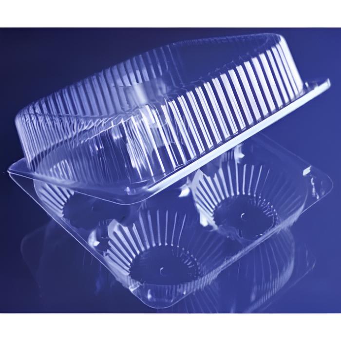 Упаковка полимерная ПР-К-2В (ПЭТ) прозрачный 380шт/кор