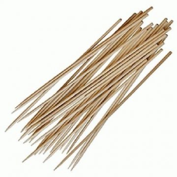 Шампуры бамбук дл.20 см. (1упак.х100шт.) (1/100)