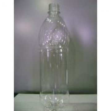 ПЭТ бутылка, прозрачн., 1 л, h 281 мм,  с крышкой 70 шт./уп. 70 шт/кор