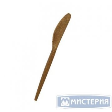 Нож  168мм от золотисто-охристого до коричневого,древесное волокно (биокомпозит) 50 шт/уп 20 уп/кор