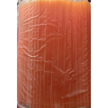 Трубочка полимерная д/напитков 8*240 Оранжевый (1кор/20уп/250шт)
