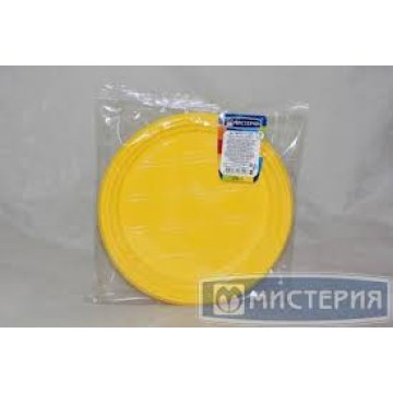 Тарелка d 205мм, жёлт., ПС 12 шт/уп 80 упак/кор
