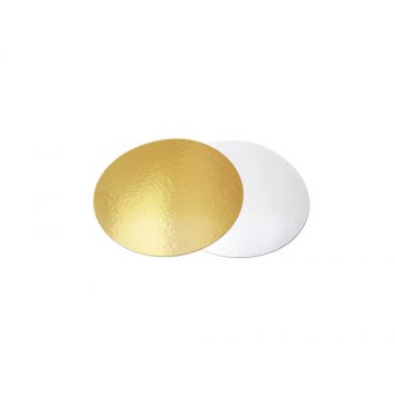 Pasticciere Подложка усиленная золото/жемчуг D 160 мм ( Толщина 3,2 мм ) 10 шт/упак